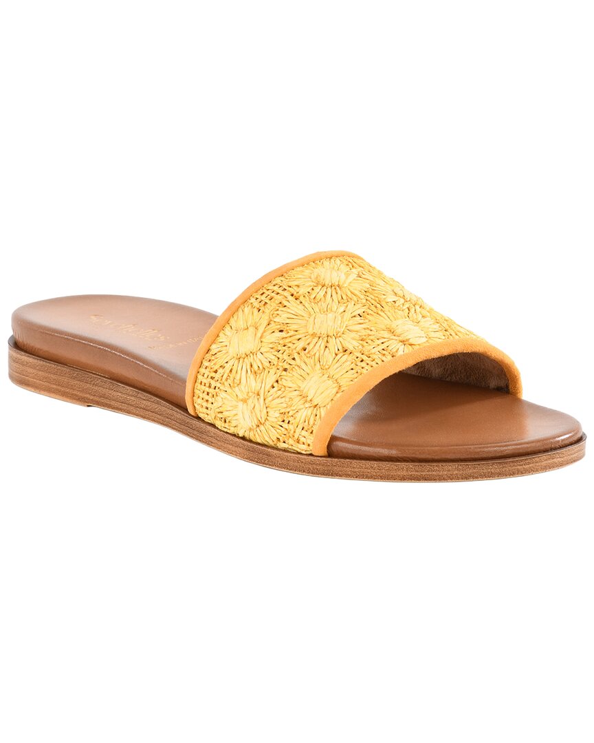 Seychelles Dakota Raffia & Leather Slide