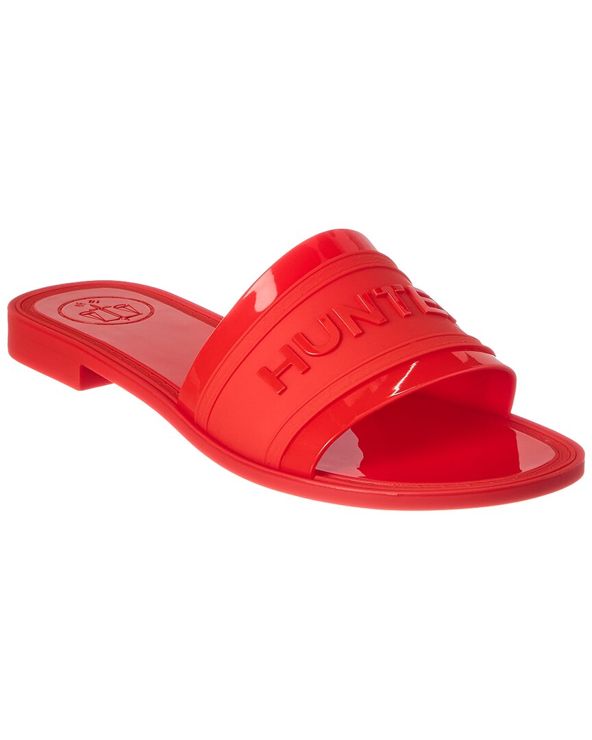 Hunter Marina Sandal In Red