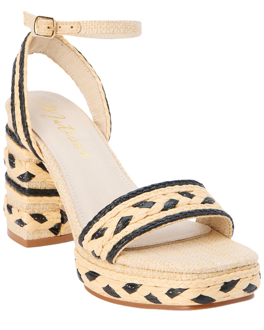 Matisse Lyla Leather Pump In Beige