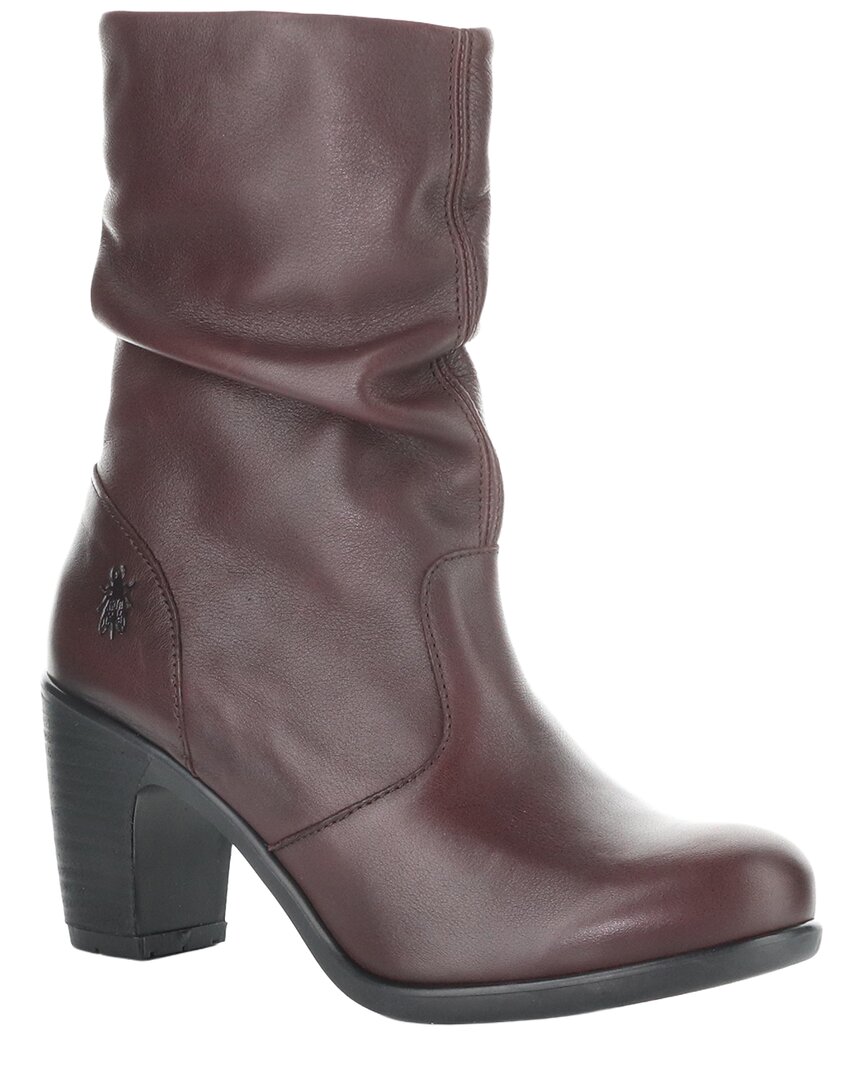 Fly London Klei Leather Boot In Multi