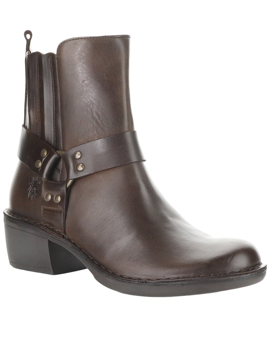Fly London Mebi Leather Boot In Multi