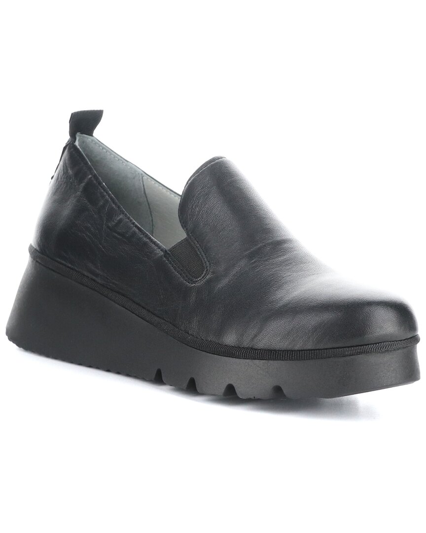 Shop Fly London Pece Leather Wedge