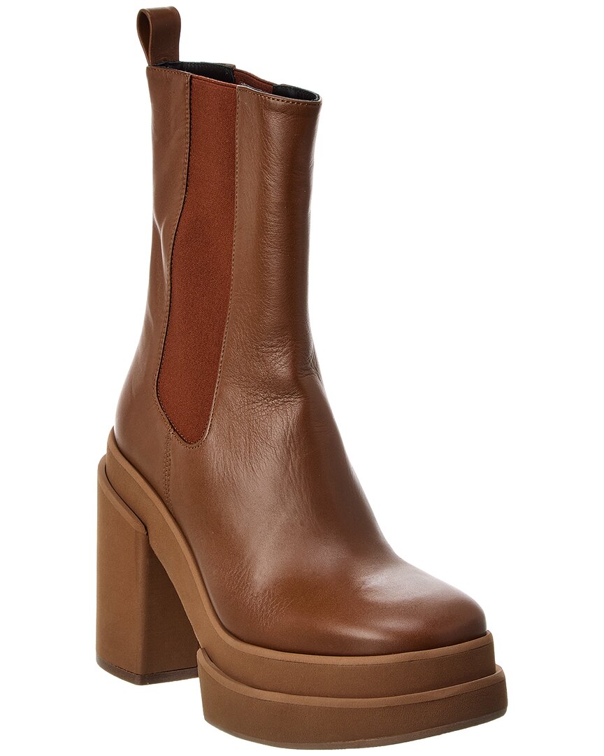 Shop Paloma Barceló Paloma Barcelo Melissa Leather Boot In Brown