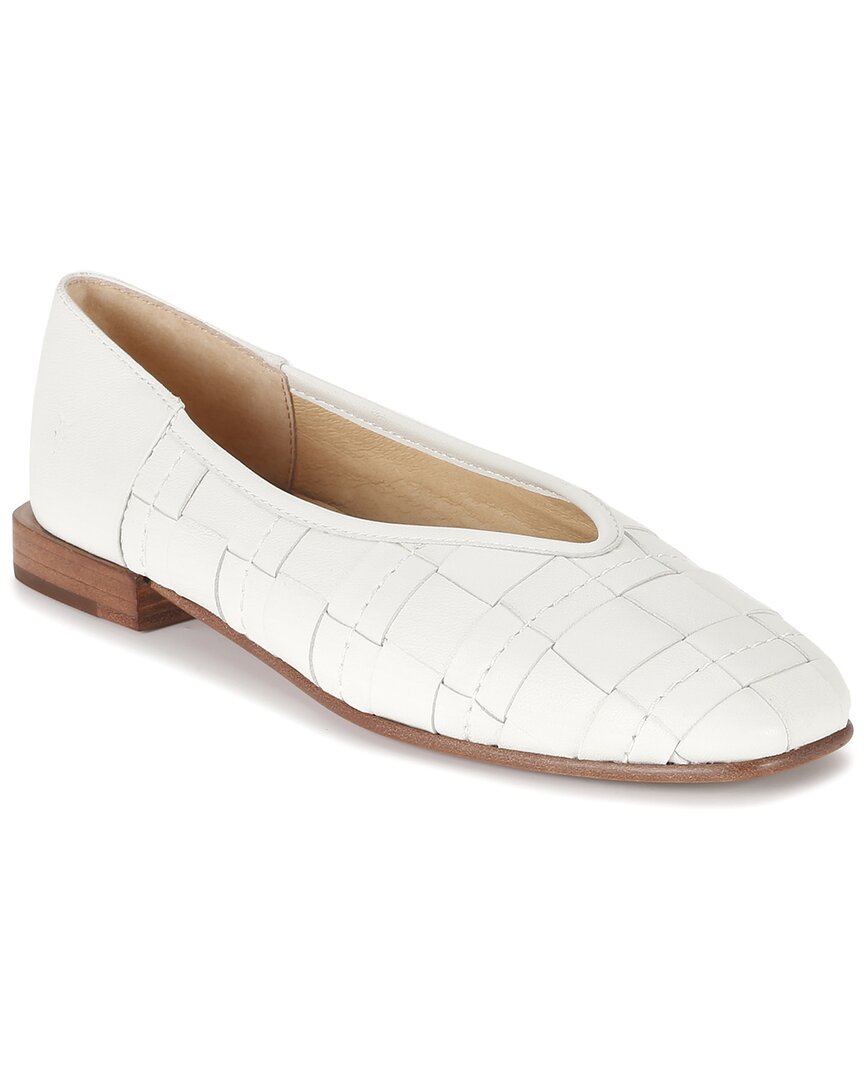 Shop Frye Claire Leather Flat