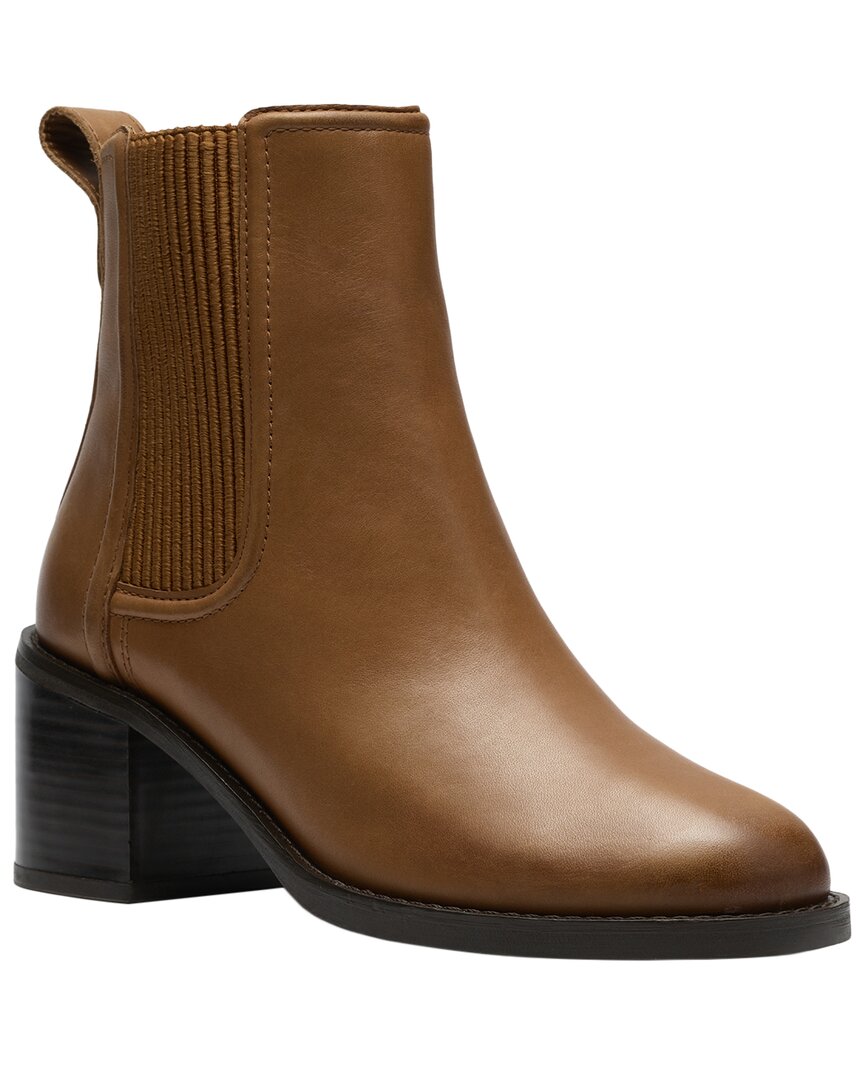 Clarks Chamberly Top Leather Boot In Brown