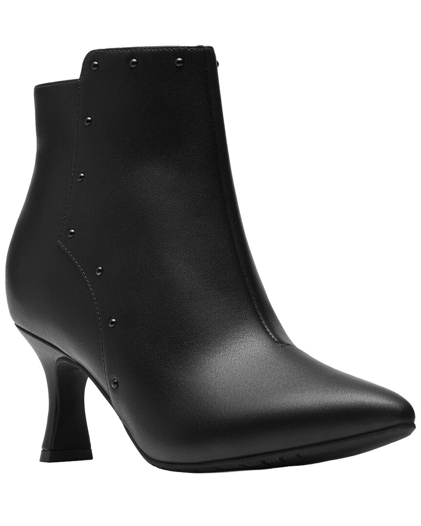 Clarks Kataleyna Madi Leather Boot In Black