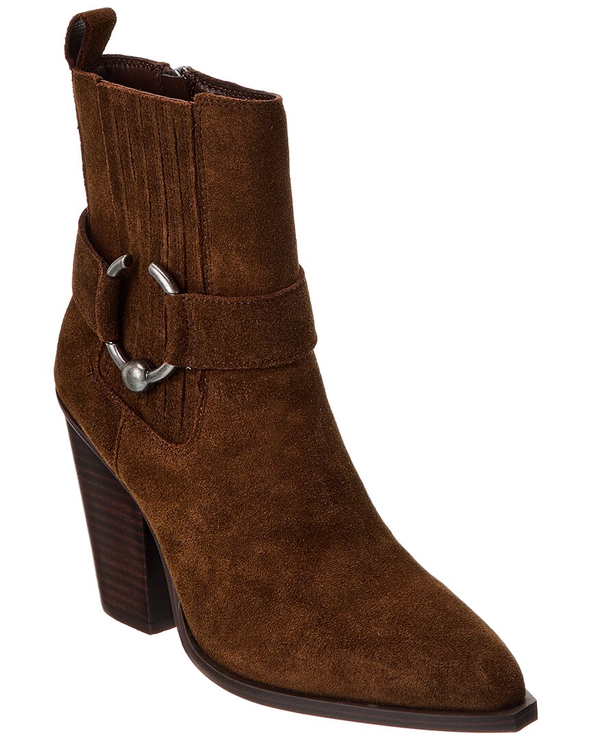 Steve Madden Lakelynn Suede Boot In Brown