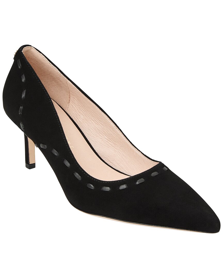 Jack Rogers Bridgette Suede Heel In 001-black