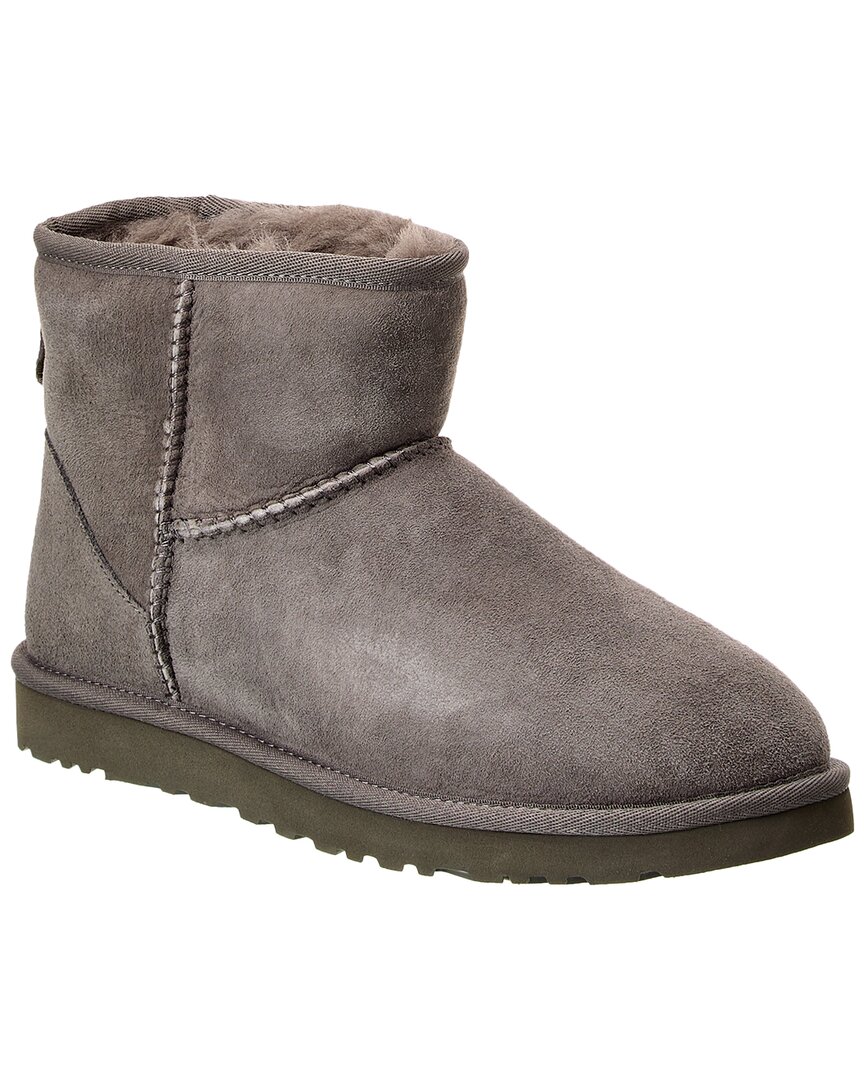 Ugg Womens Classic Mini Ii Boots In Grey