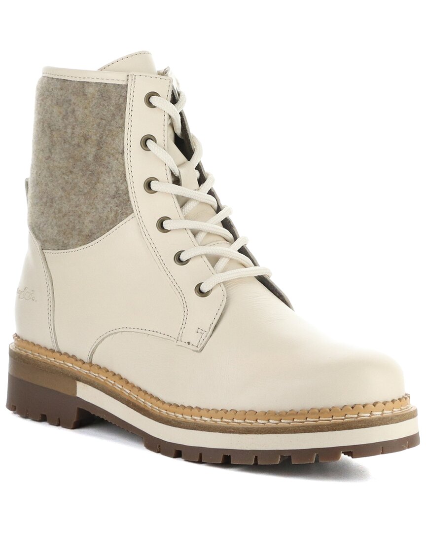Bos. & Co. Bos & Co Astra Leather Boot In White
