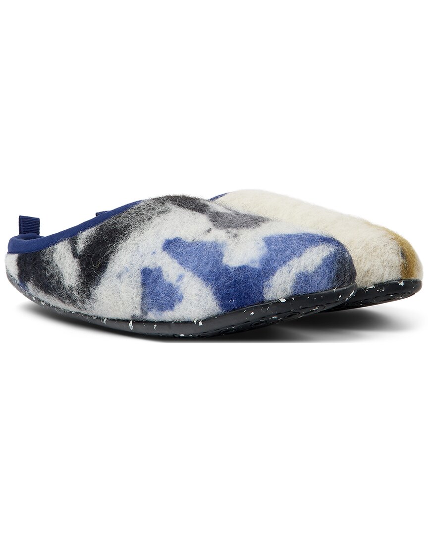 Camper Wabi Mismatched Wool Blend Slippers