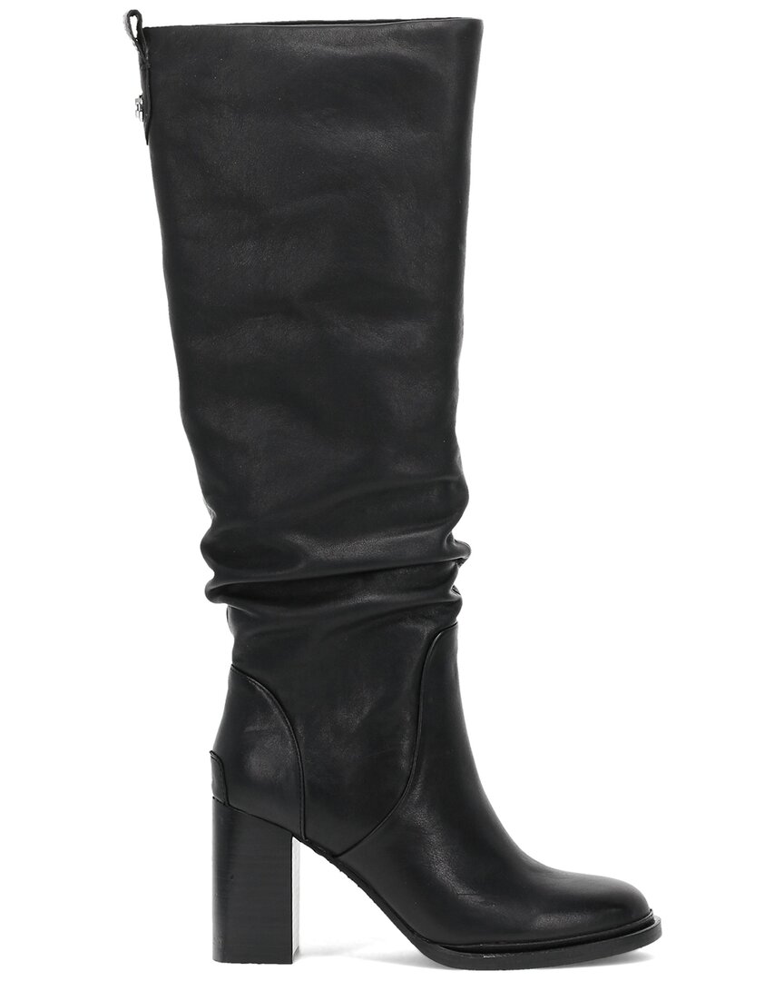 Frye Alex Softy Tall Leather Boot In Black