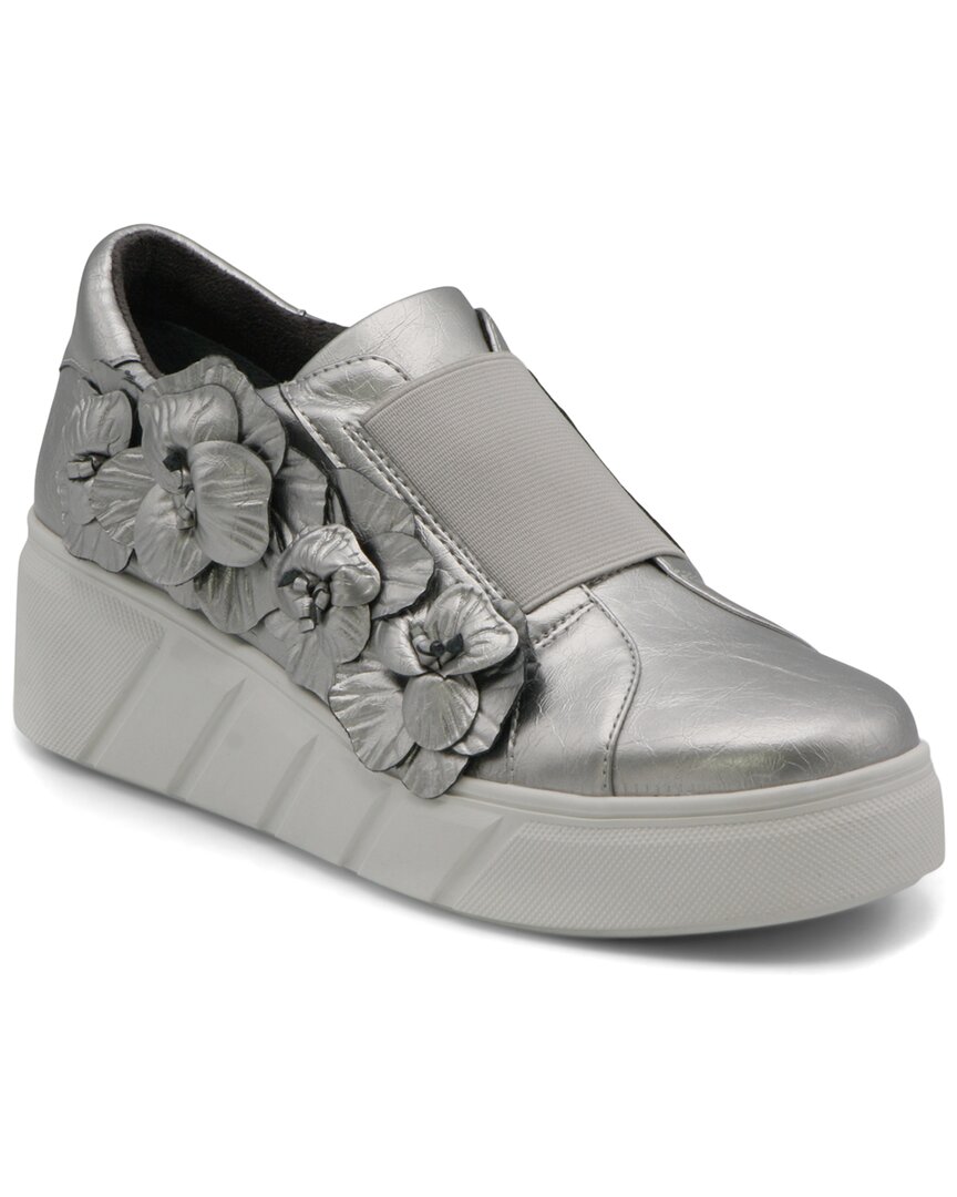 Charles David Sport Rachelle Sneaker In Silver