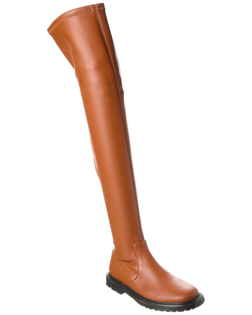 Shop Staud Belle Over-the-knee Boot In Brown