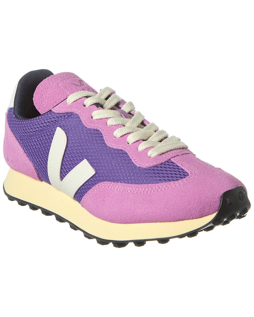 Veja Rio Branco Colorblock Runner Sneakers In Purple