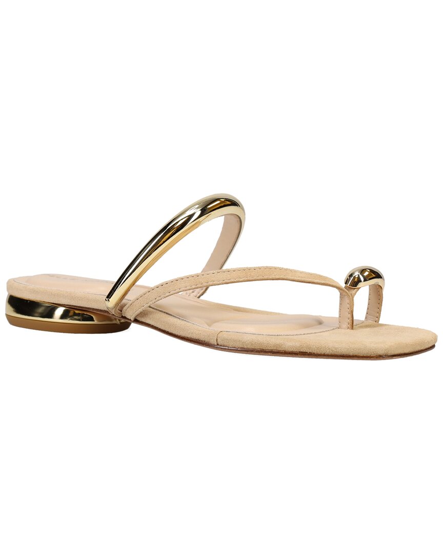 Pelle Moda Ondra Suede Sandal In Brown
