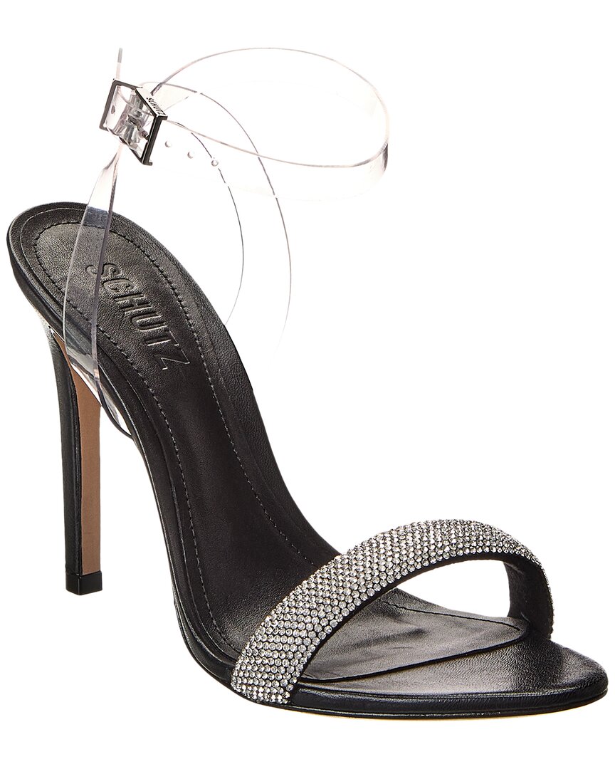 Shop Schutz Irina Leather-trim Sandal