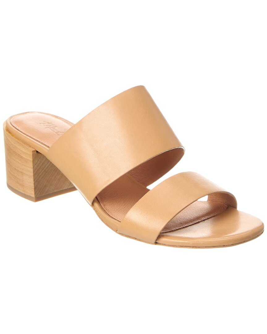 Madewell The Kiera Leather Sandal In Brown