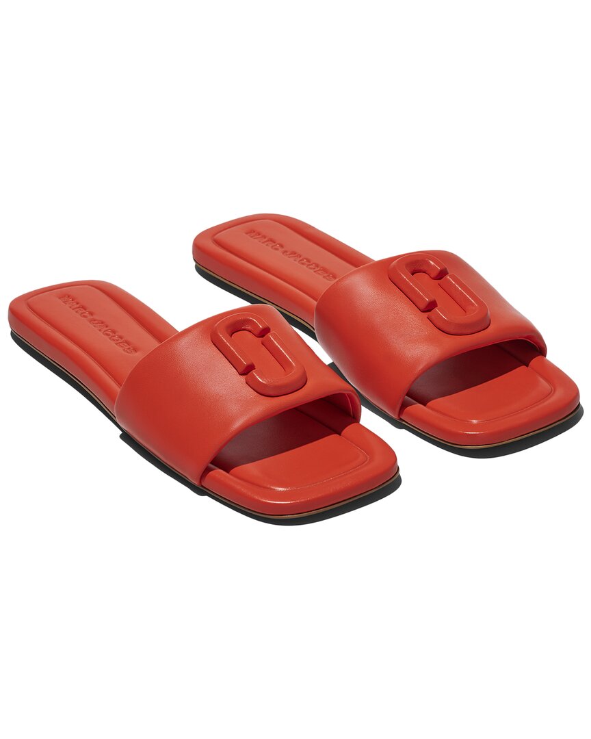 Marc Jacobs Orange 'the J Marc' Sandals