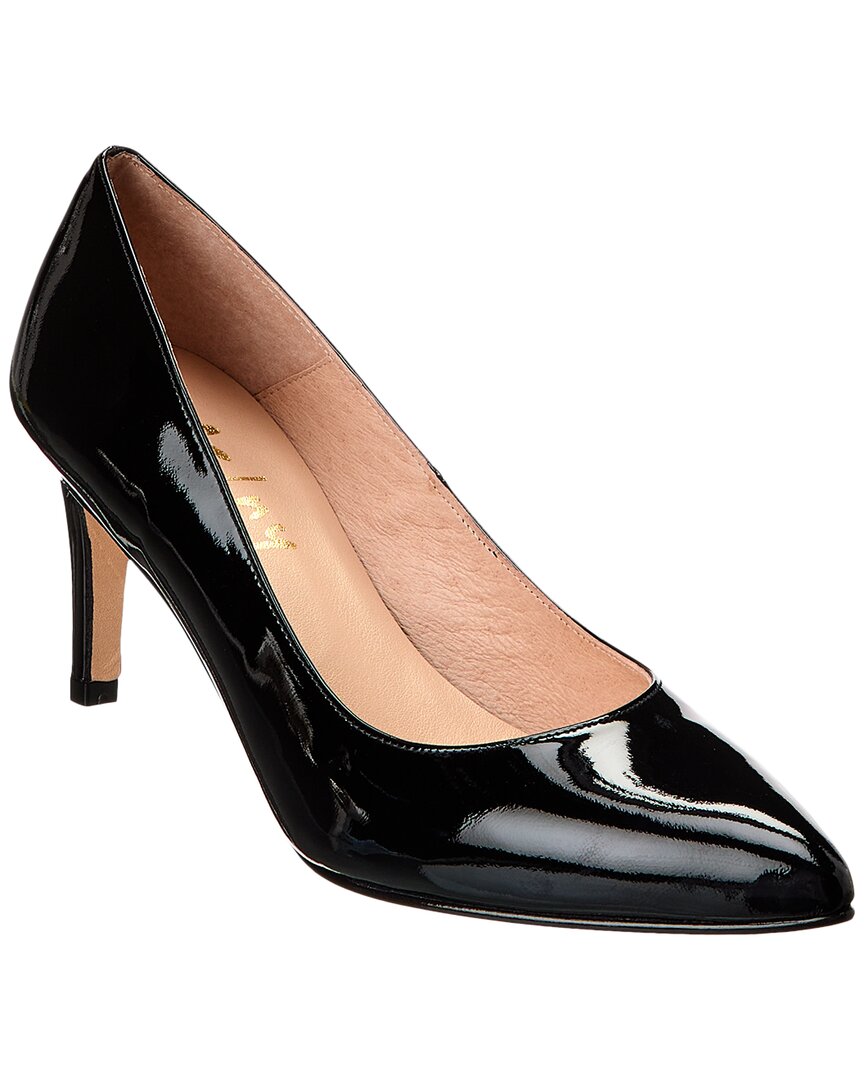 Shop French Sole Nurit Patent Pump In Black