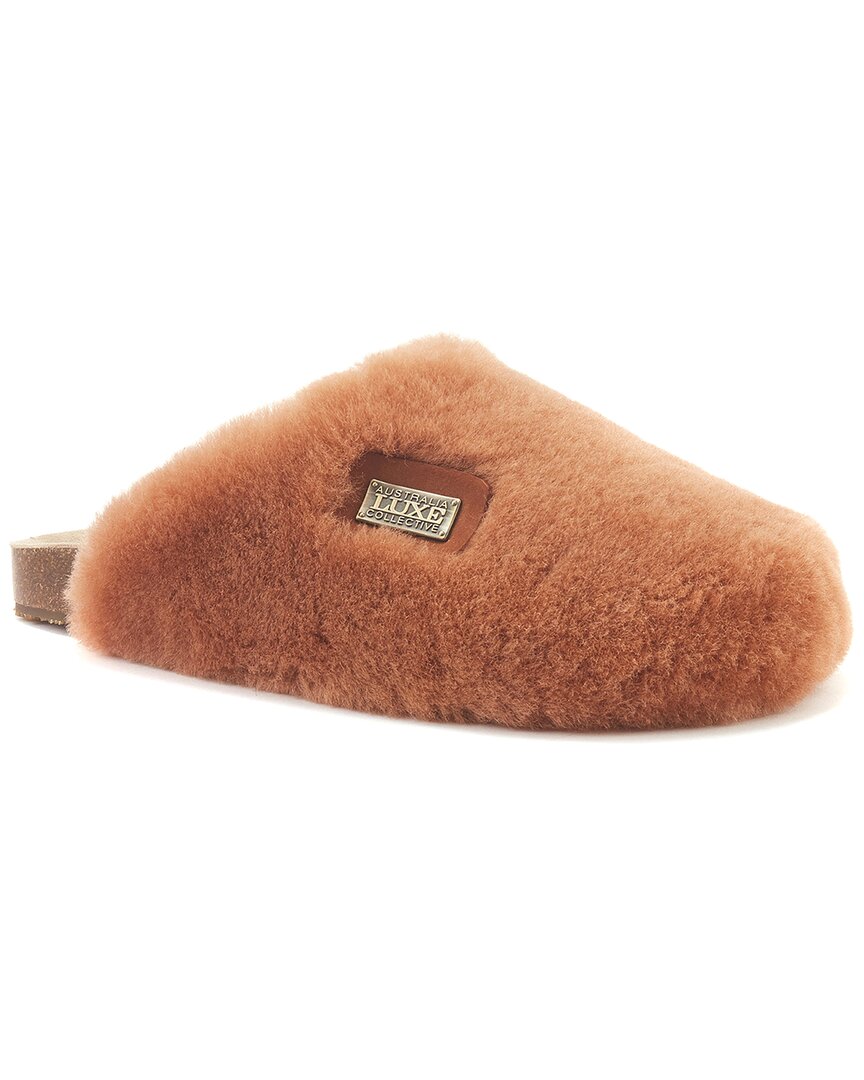 Australia Luxe Collective Dreamer Suede Slipper In Pink