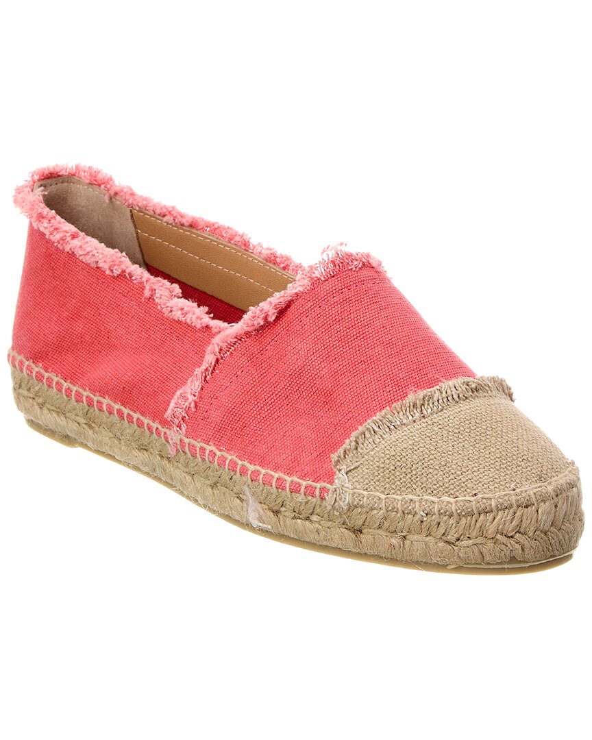 Castaã±er Castañer Woman Espadrilles Antique Rose Size 6.5 Textile Fibers