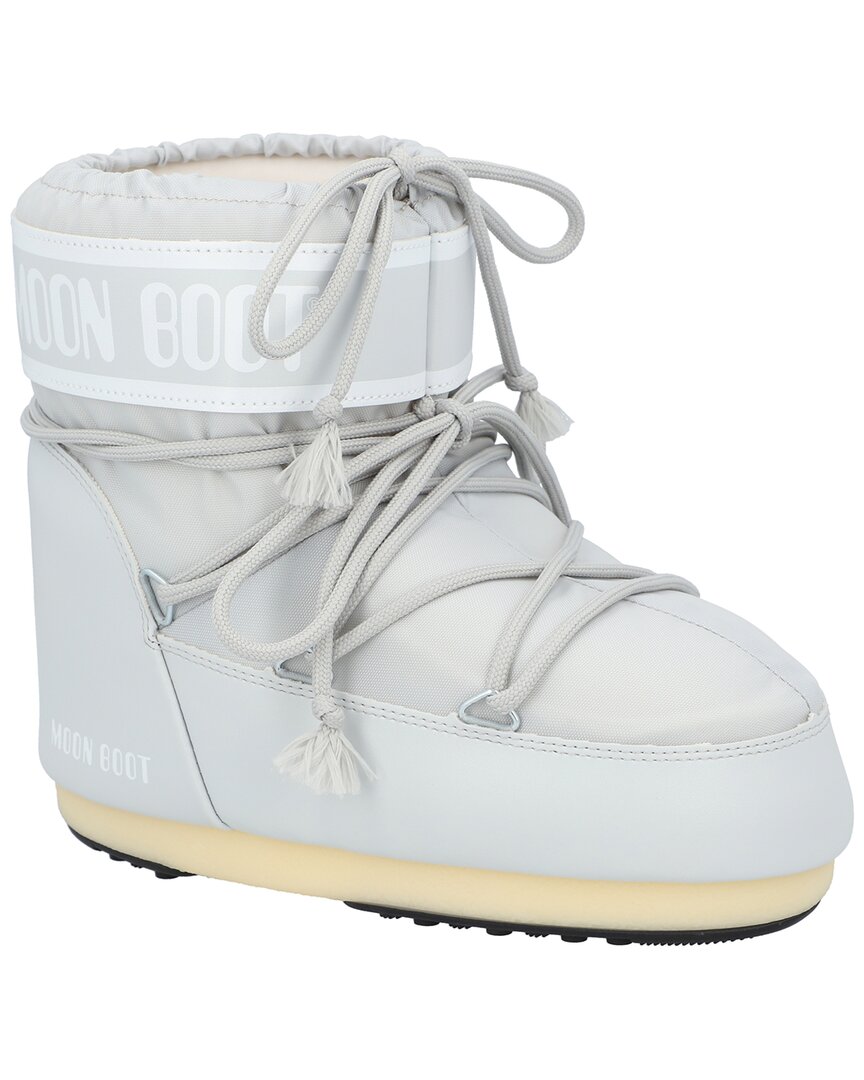 Moon Boot Logo-print Boots In White