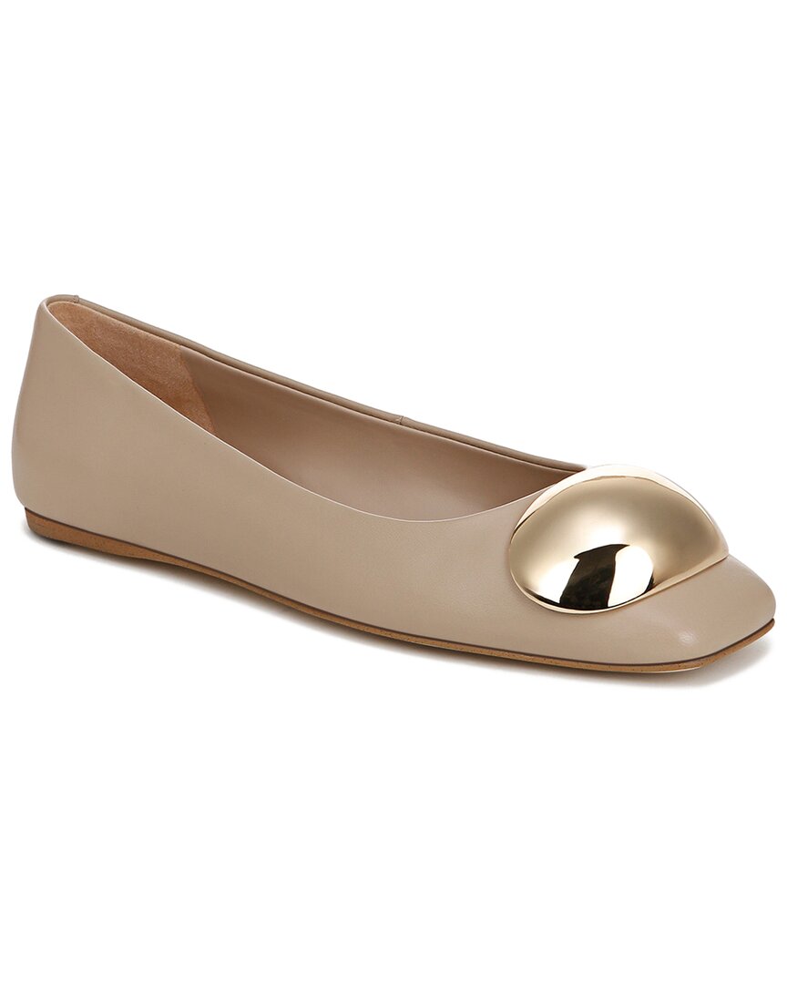 Franco Sarto A-flexa Amaya13 Leather Skimmer In Neutral