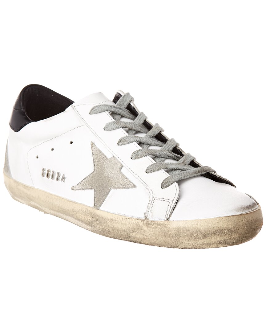 Golden Goose Superstar Leather Sneaker In White