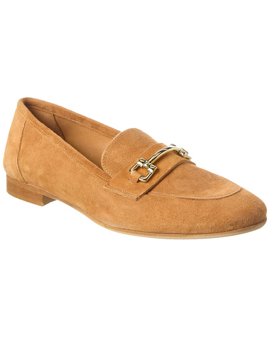 Shop M By Bruno Magli Demi Suede Loafer In Brown