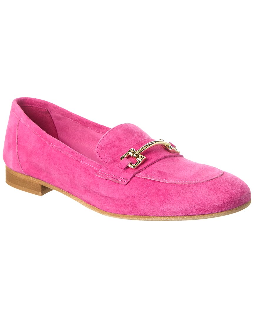 Shop M By Bruno Magli Demi Suede Loafer In Pink