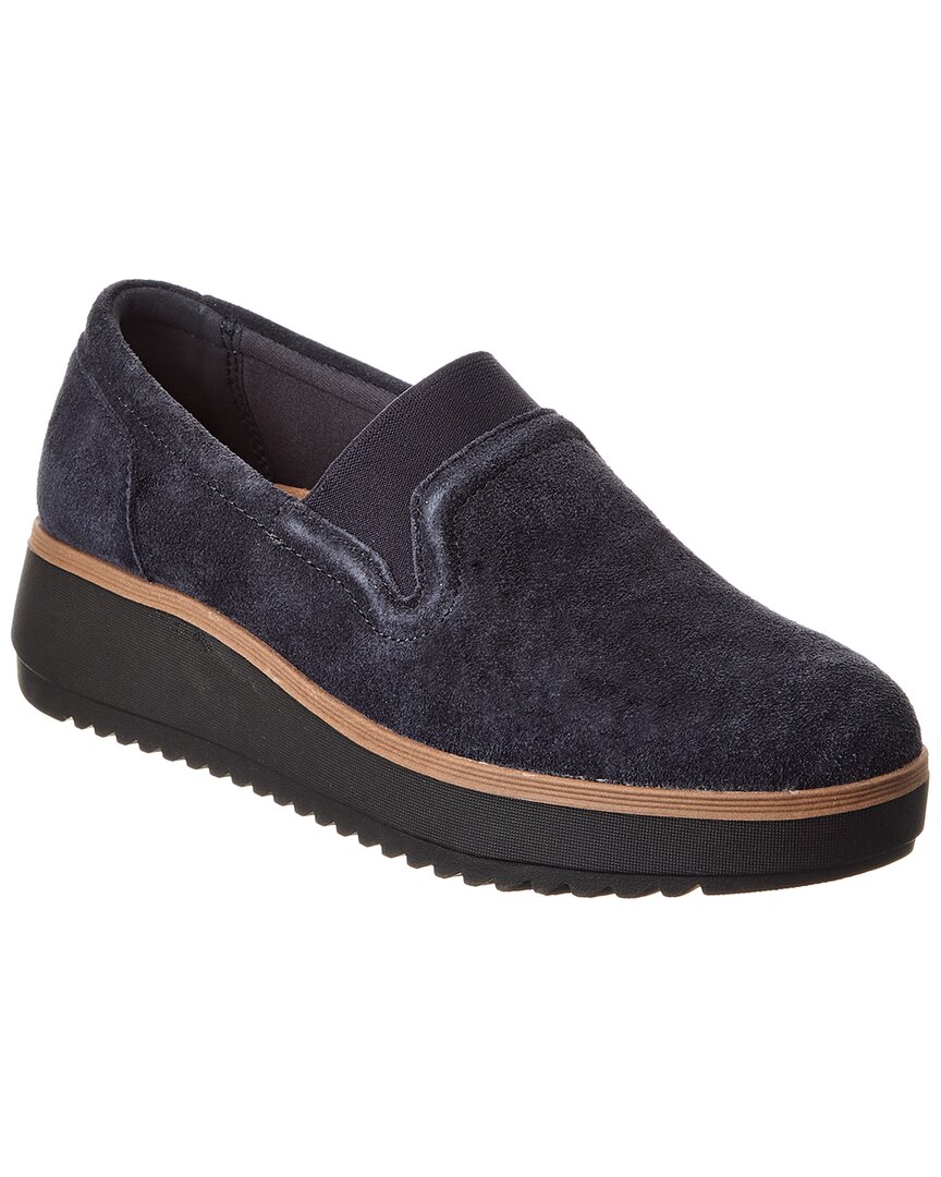 Clarks Zylah Sky Suede Loafer In Blue