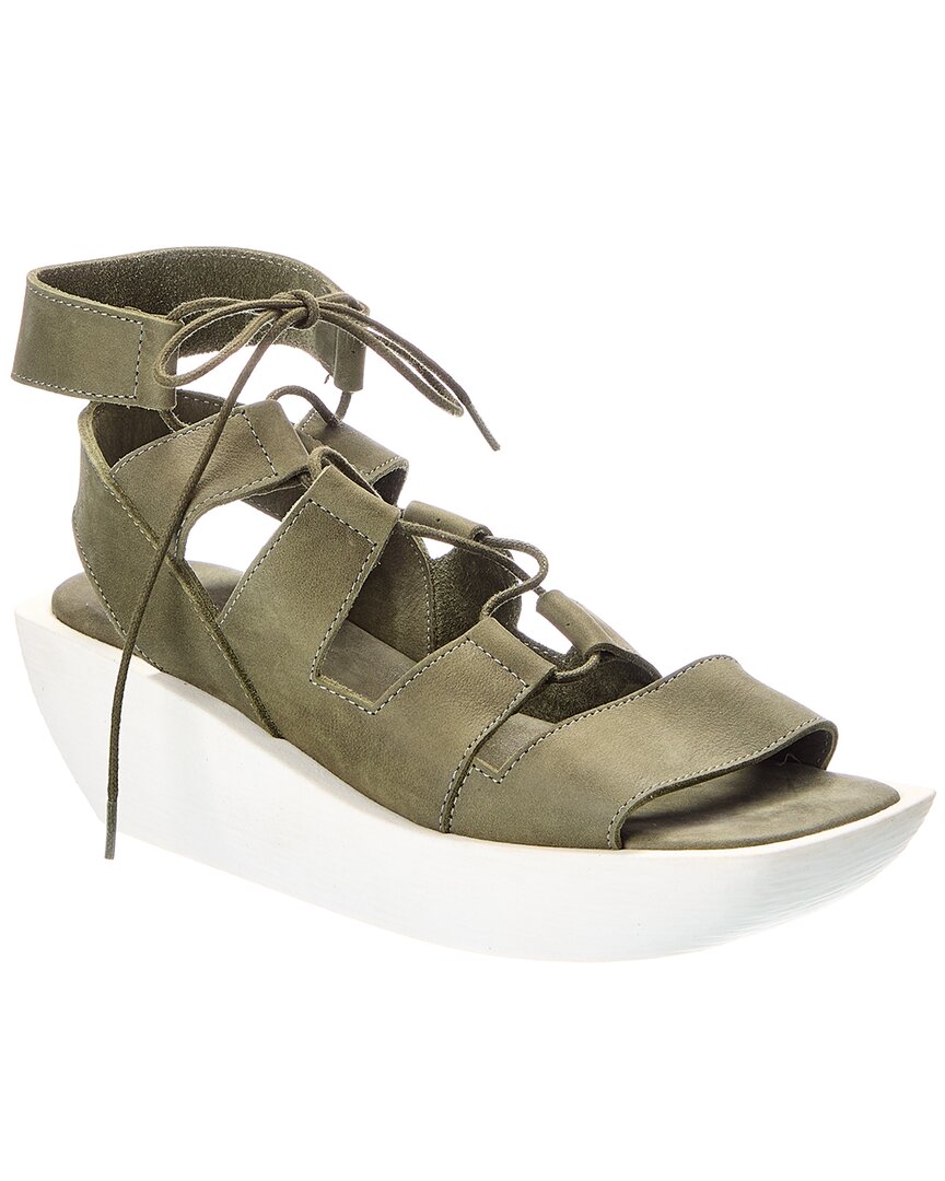 Arche Gimlyz Leather Sandal In Ecume