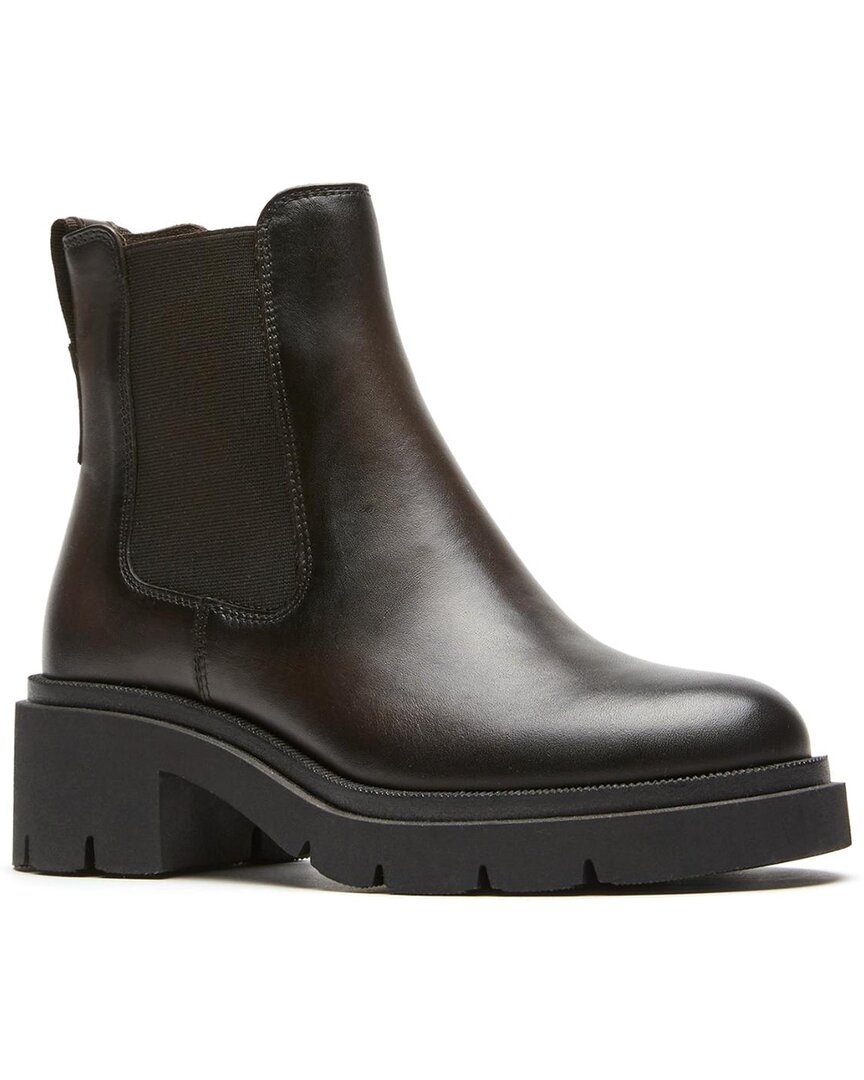 La Canadienne Window City Dry™ Waterproof Leather Bootie In Brown