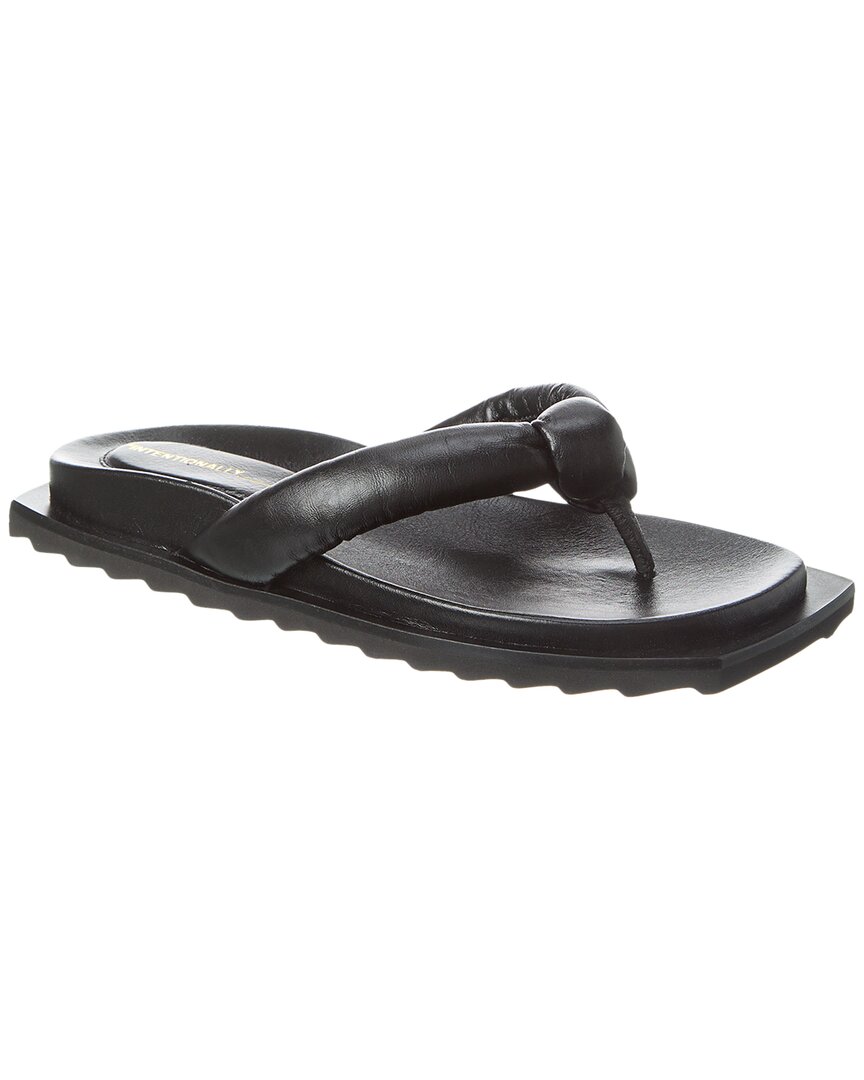 Shop Intentionally Blank Goody Leather Sandal