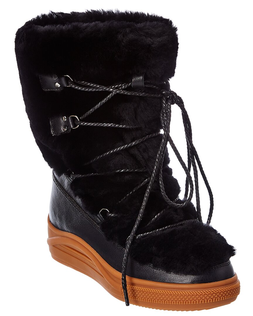 Australia Luxe Collective Everest Leather Boot In Black