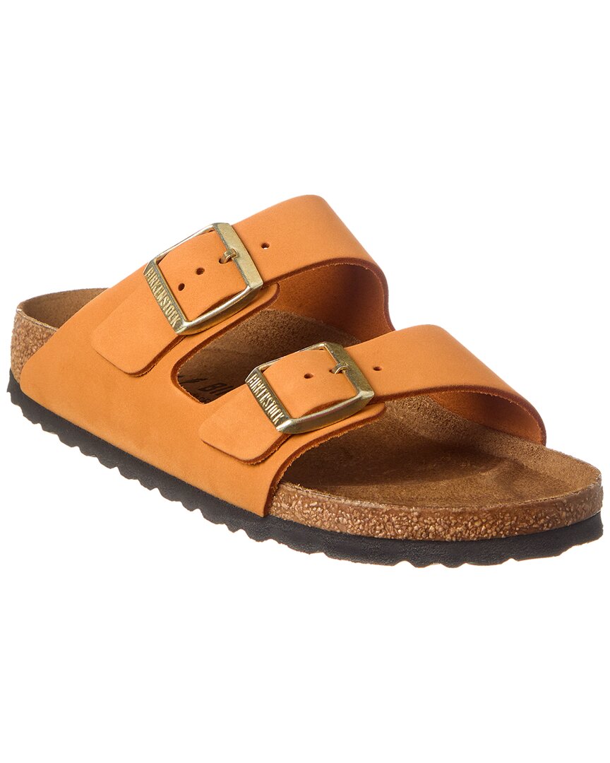 Birkenstock Arizona Eva Pantoletten In Orange