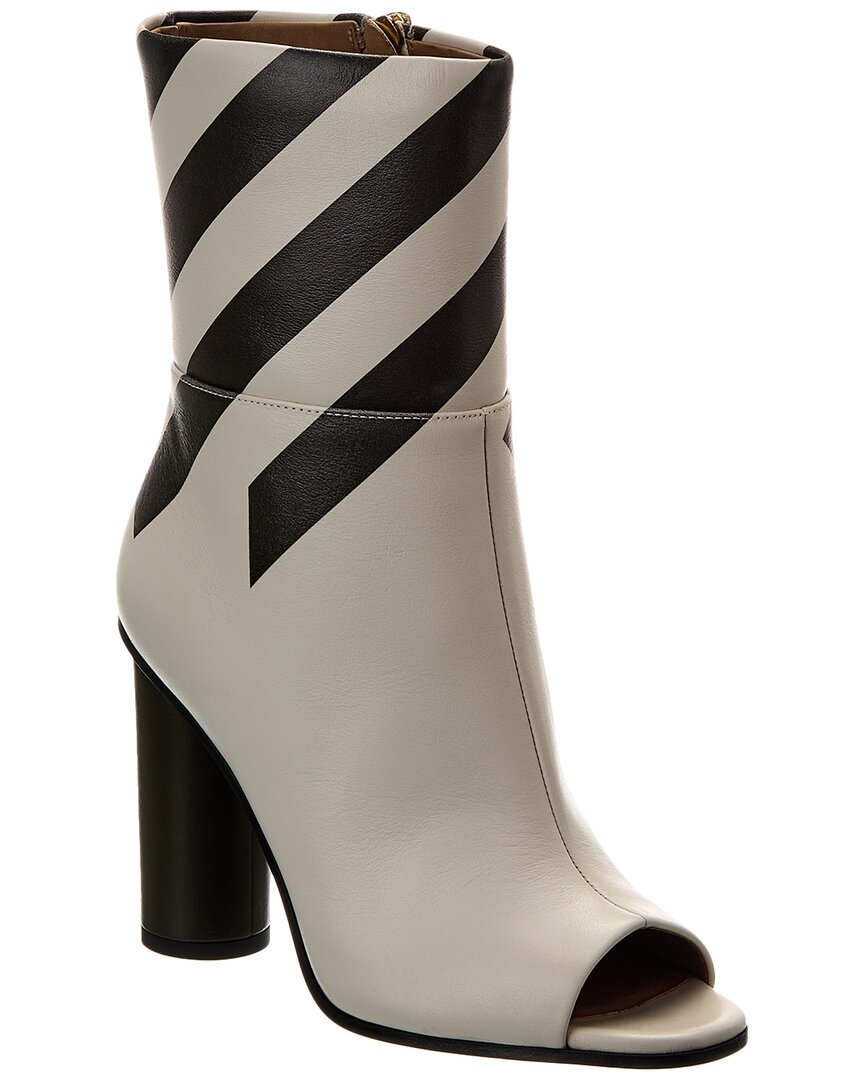 Anya Hindmarch Leather Boot In White
