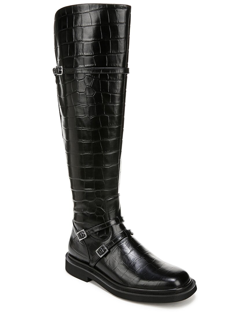 Franco Sarto Ainsley Leather Boot In Black