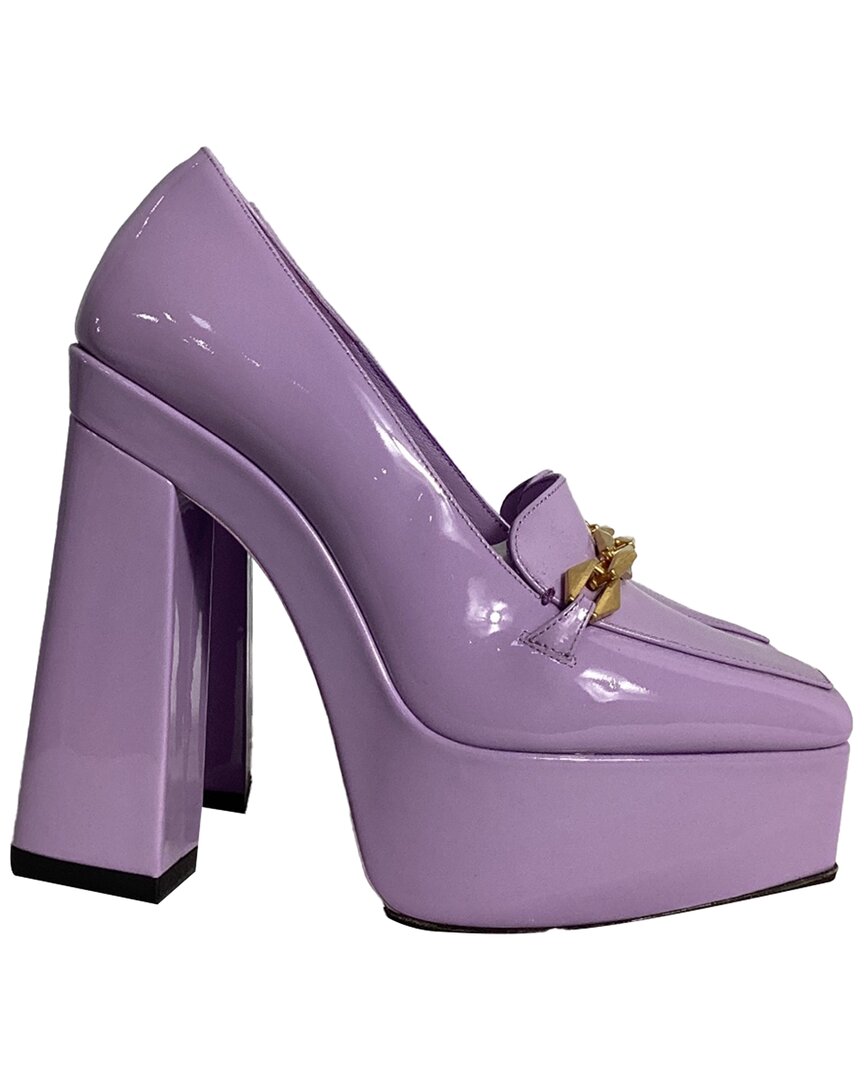 Jimmy Choo Diamond Tilda Embellished Patent Leather Pumps