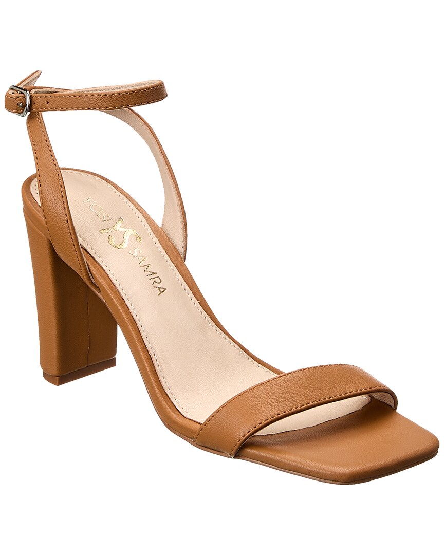 Shop Yosi Samra Hailey Leather Sandal