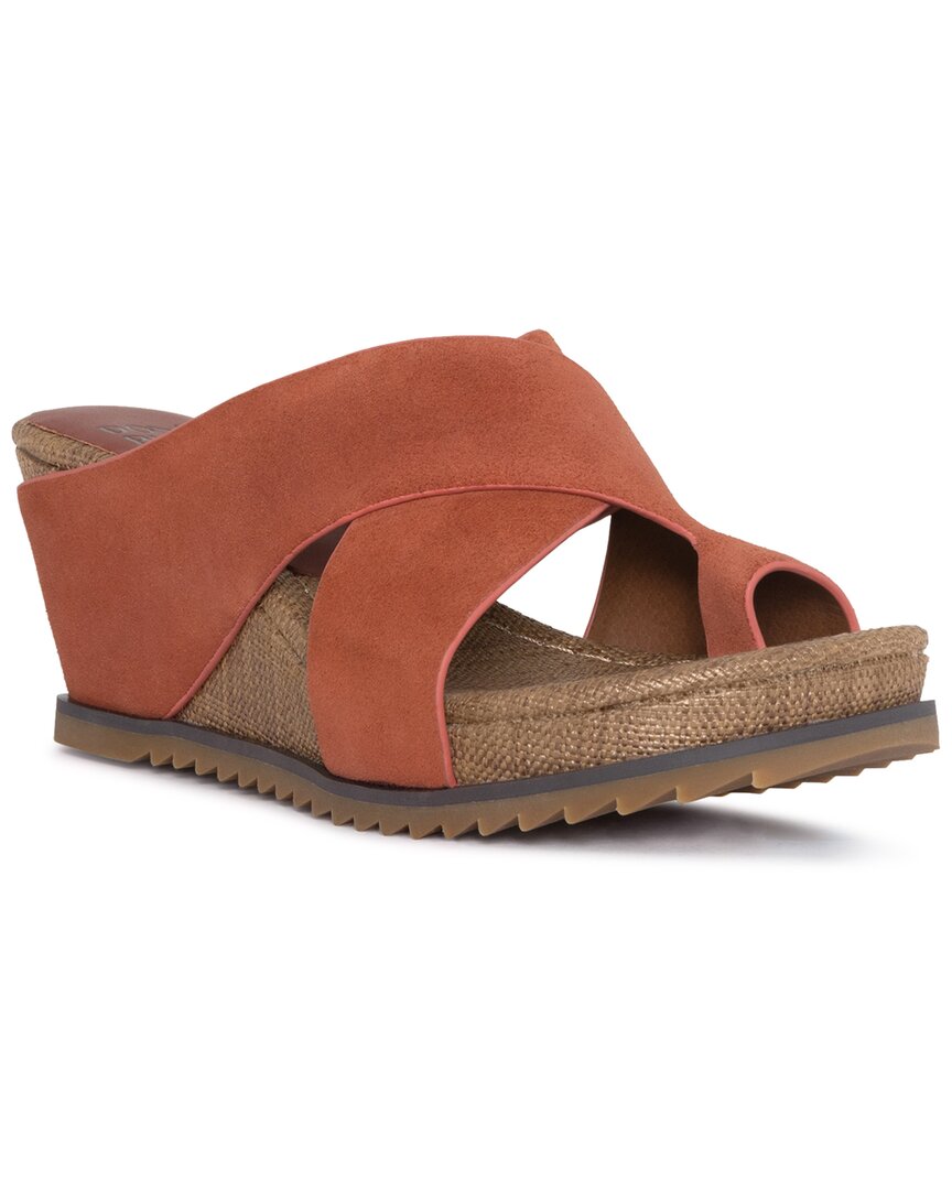 DONALD PLINER DONALD PLINER SISU SUEDE WEDGE SANDAL 