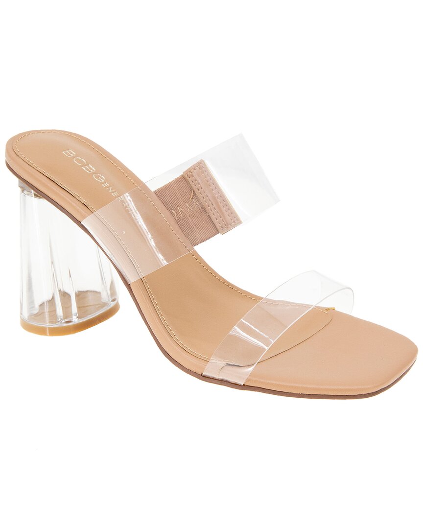 Bcbgeneration Parisa Womens Two Tone Man Made Block Heels