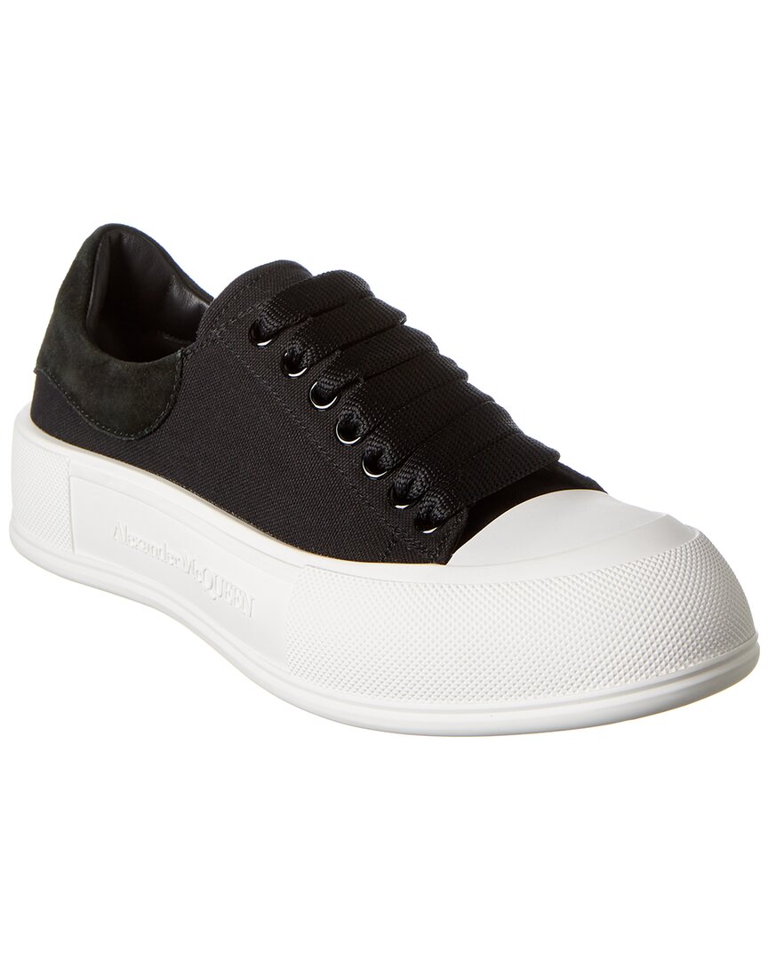 Alexander Mcqueen Low Top Sneakers In Black