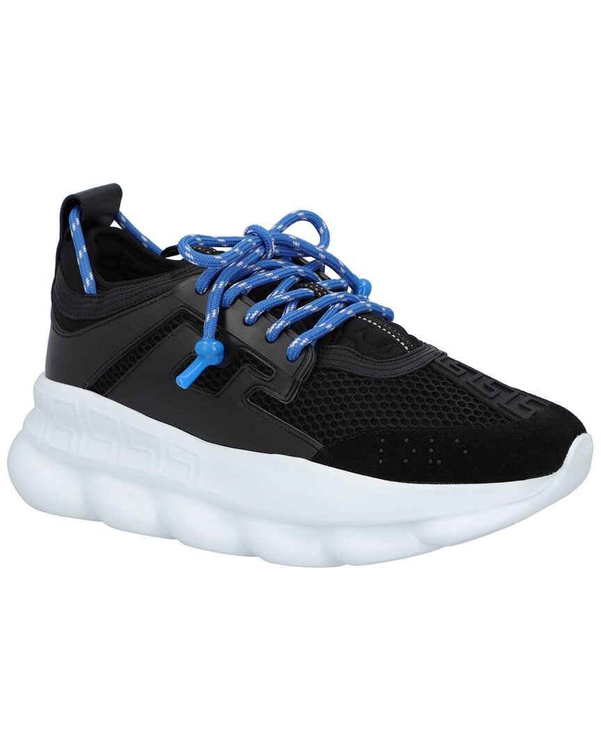 Versace Chain Reaction Sneaker In Black