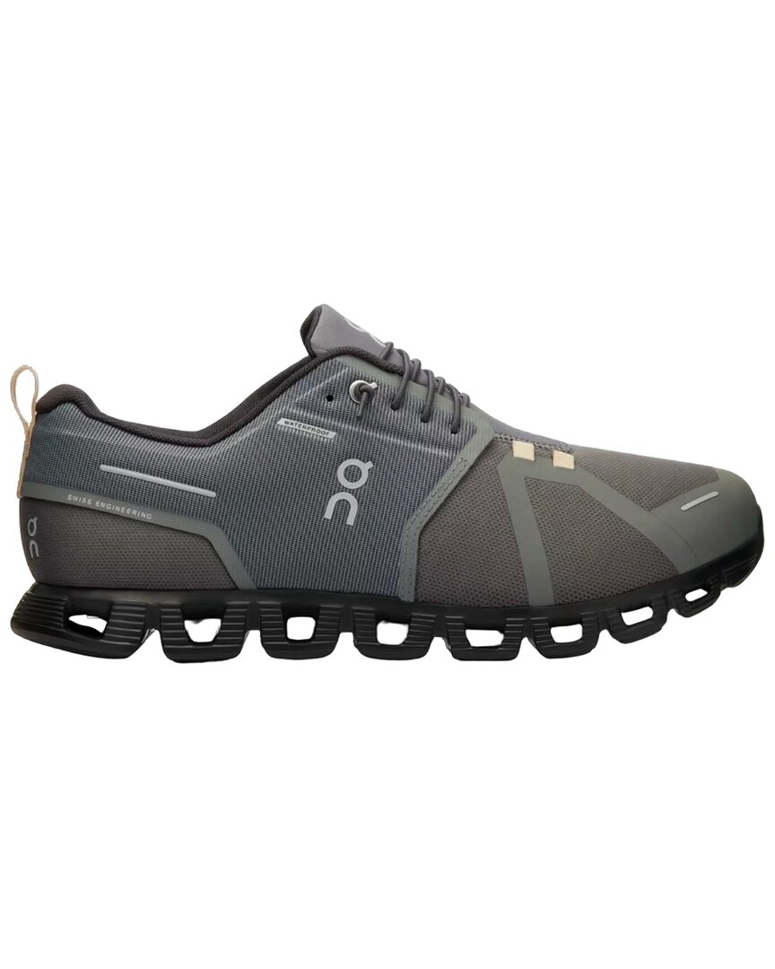 On Running Cloud 5 Waterproof "asphalt/magnet" Sneakers