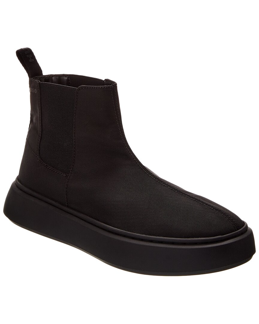Hugo Boss Allen Canvas Boot In Black