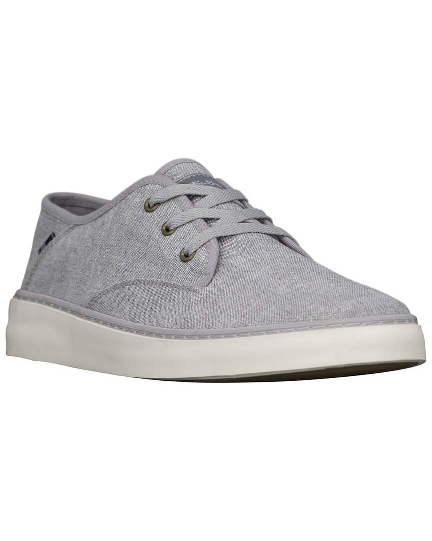 Ben Sherman Camden Canvas Sneaker In Gray