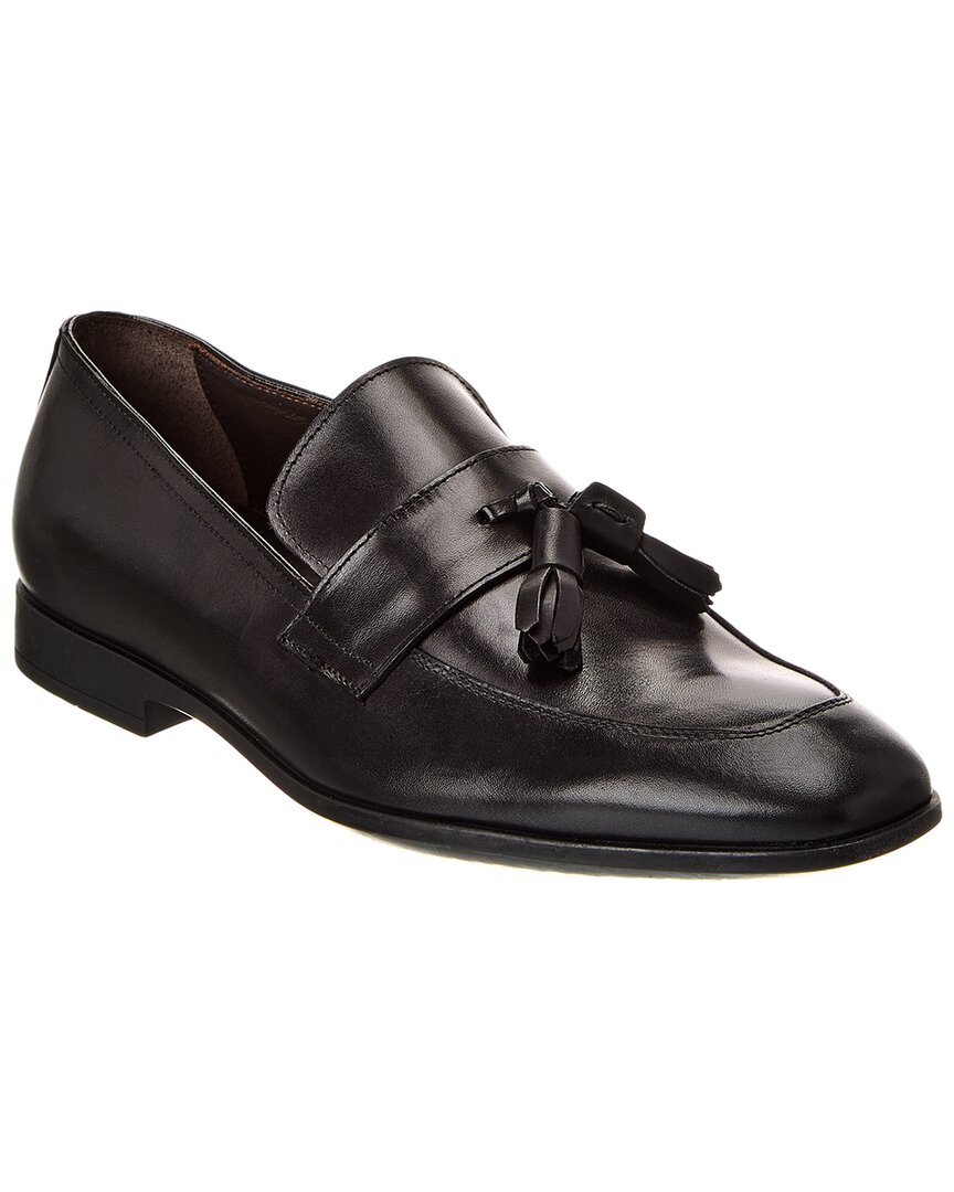 Shop M By Bruno Magli Glen Leather Loafer In Black