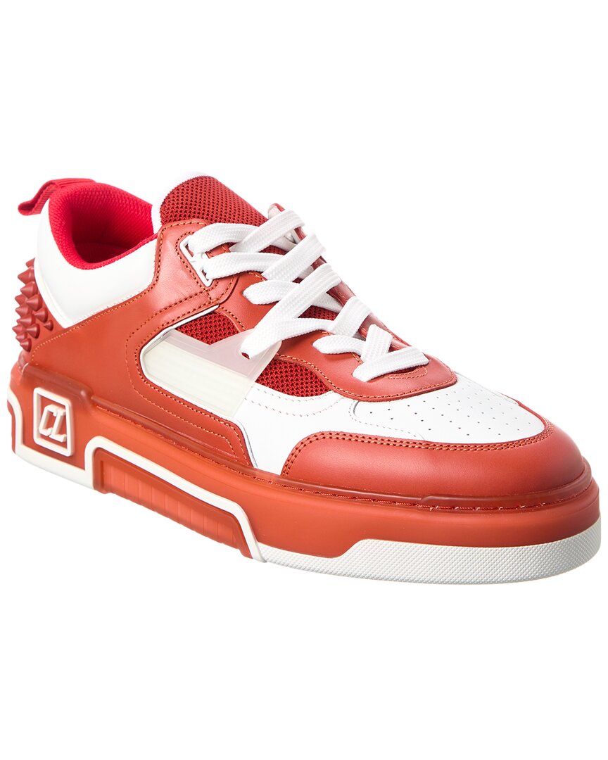 Christian Louboutin Astroloubi Flat Sneakers In Red